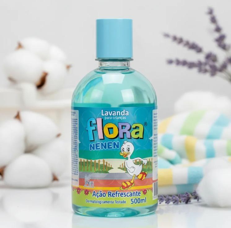 Lavanda Flora Nenen 500ml Colônia para crianças - Suissa - Perfume